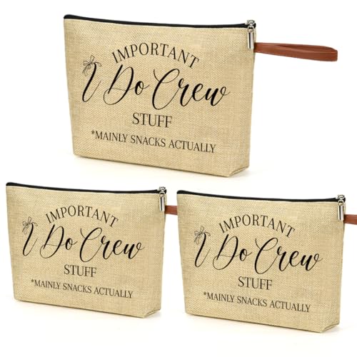 Idocrew 1326 Luxury Makeup Bag Gift Set for Bridesmaids & Travel