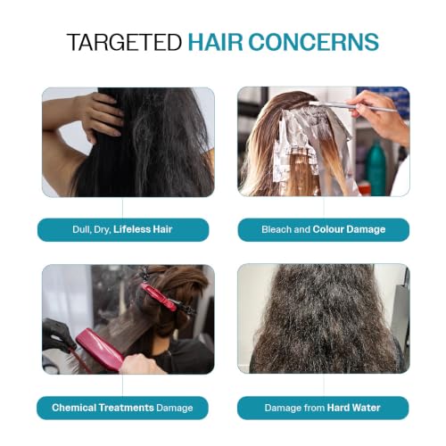 Bare Anatomy Damage Repair Hair Shampoo 8.4 Fl Oz – Strengthening & Damage Reversal for Damaged, Dry, Frizzy Hair