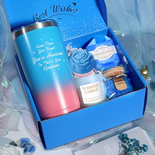 Luxury Spa Gift Basket for Women - Relaxing Self Care Set
