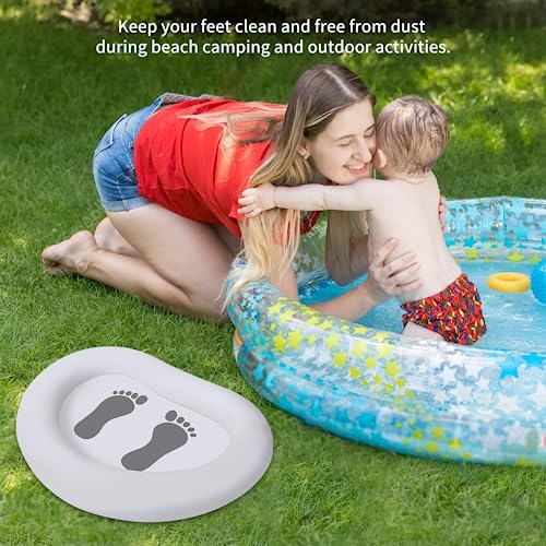 Inflatable Pool Foot Bath Basin for Easy Foot Cleaning