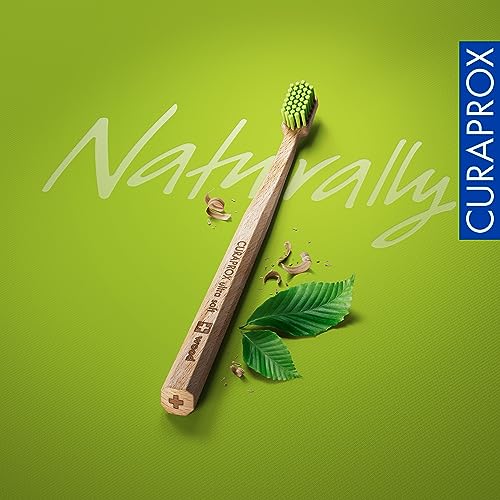 Curaprox CS Wood Ultra Soft Toothbrush with Sustainably-Sourced Beechwood