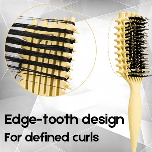 Ergonomic Curl Brush for Thick Hair - Candybrush Curl Definer