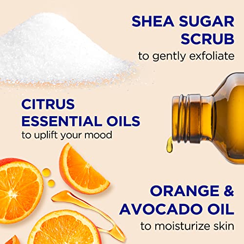 Dr Teal's Citrus Shea Sugar Body Scrub with Vitamin C - 19 oz