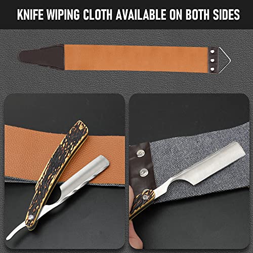 SXDGS Professional Straight Razor Set NO.163 with Leather Strop