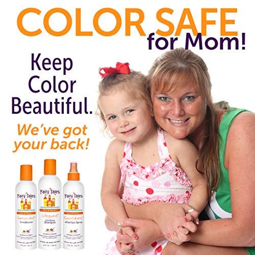 Fairy Tales Sun & Swim Lifeguard Kids Shampoo - Chlorine & Sea Salt Removal - 12 oz