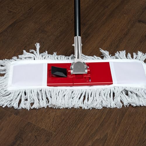 Stainless Steel Mop Handle Clip - Universal Replacement for Dust Mops
