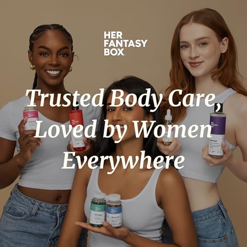 Her Fantasy Box Unscented Hydrating Body Oil 8 Fl Oz - Moisturizing & Non-Greasy