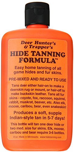 Cumberland's 8 oz Trapper's Hide Tanning Formula for Deer & Fur