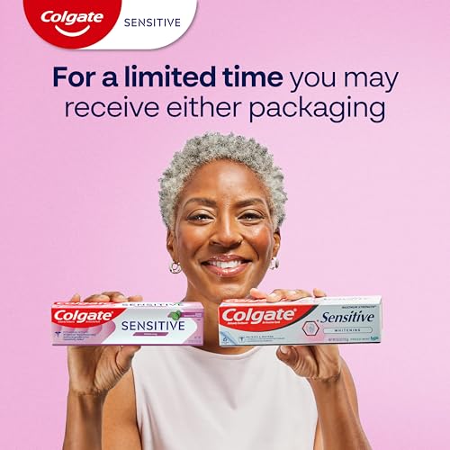 Colgate Sensitive Whitening Toothpaste Gel - Clean Spearmint 3 Pack, 6 oz