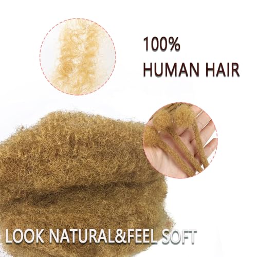 Afro Kinky Bulk Human Hair for Dreadlocks & Braiding - 30g, 8 Inch
