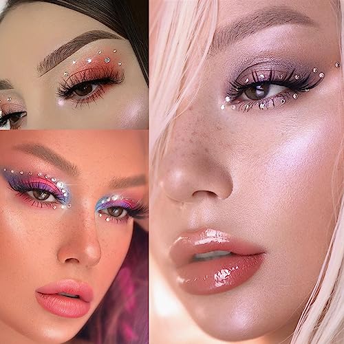 Self-Adhesive Face Gems & Rhinestones for Makeup - 1120pcs
