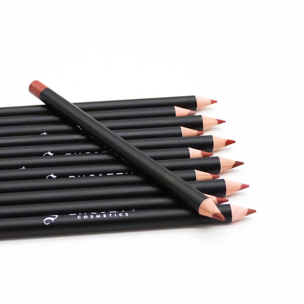 36 Pcs Matte Lip Liner Set - Waterproof Long-Lasting Lip Pencils | 12 High Pigment Colors