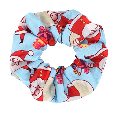 Christmas Hair Scrunchies - 12PCS Soft Elastic Hair Ties for Girls