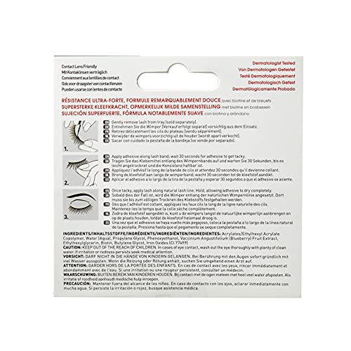 KISS Falscara Eyelash Remover & Lash Adhesive Bundle for Natural Lashes