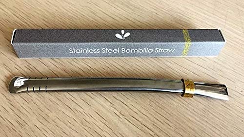 Easy Clean Yerba Mate Straw - 6.2" Food-Grade Stainless Steel Bombilla