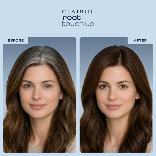 Clairol Root Touch-Up Temporary Hair Coloring Spray, Medium Brown Hair Color | Instant Natural-Looking Gray Root Coverage | Ammonia Free | Lightweight Formula | Pack of 1