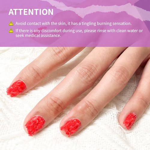 JEWHITENY Gel Nail Polish Remover - Fast & Easy 2x10ml Bottles for Home & Salon