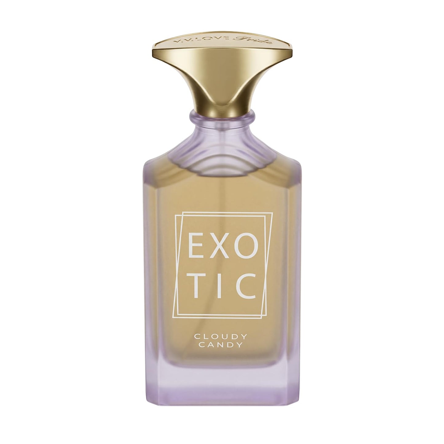 V.V.LOVE prive CLOUDY CANDY Eau de Parfum Sweet Vanilla and Rock Sugar Fragrance Irresistibly Cozy, Delightful Perfume for Women 3.4 oz/100 ml