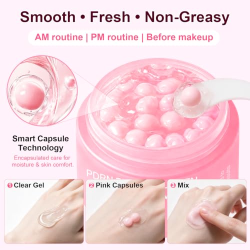 Jorceray PDRN Pink Collagen Capsule Cream with Salmon DNA & Niacinamide 2oz – Barrier Repair Moisturizer