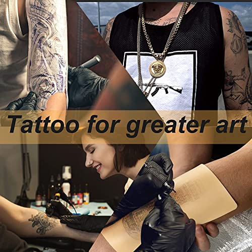 Yuelong 20pcs Tattoo Practice Skins - 1.3mm Silicone Pads for Artists