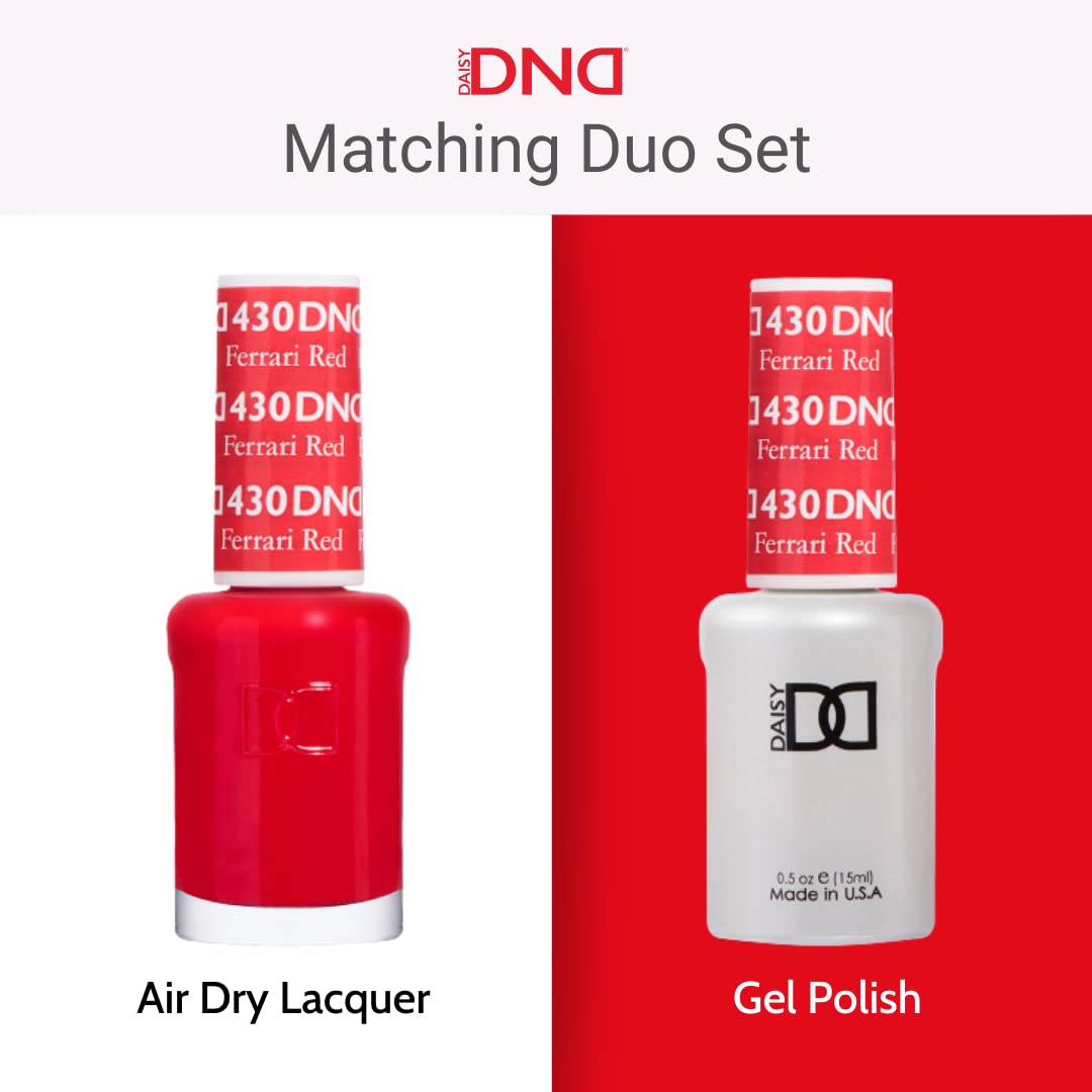 DND Gel Polish Set - Sheer Collection UV/LED Nail Polish Duo | Chip-Free, 0.5 Fl Oz Each