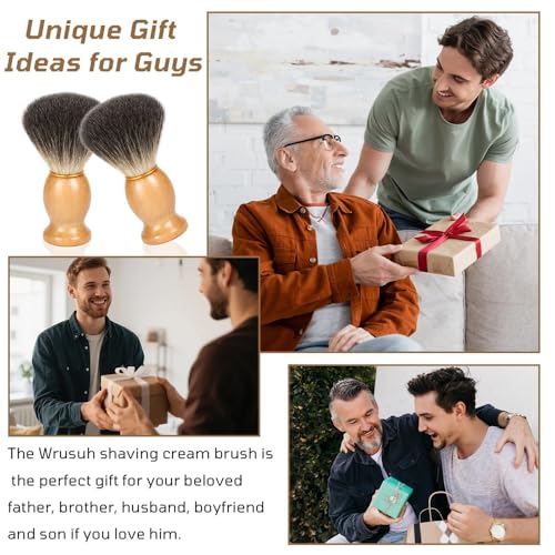 Shaving Brush,Premium Shaving Brushes for Men, Professional Shaving Cream Brush-Soft Bristles for Smooth Shaves, Ideal Men¡¯s Shave Brush for a Luxurious Grooming Experience