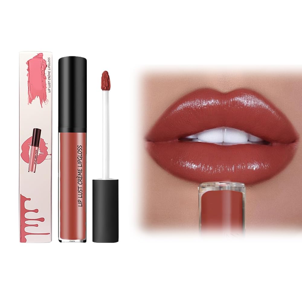Long Lasting Cream Texture Lipstick - 12 Vibrant Colors | Hydrating Velvet Lip Makeup