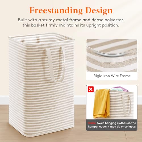 Lifewit 75L Collapsible Laundry Basket - Waterproof & Freestanding