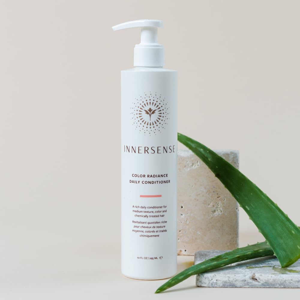 INNERSENSE Organic Beauty - Natural Color Radiance Daily Conditioner | Non-Toxic, Cruelty-Free, Clean Haircare