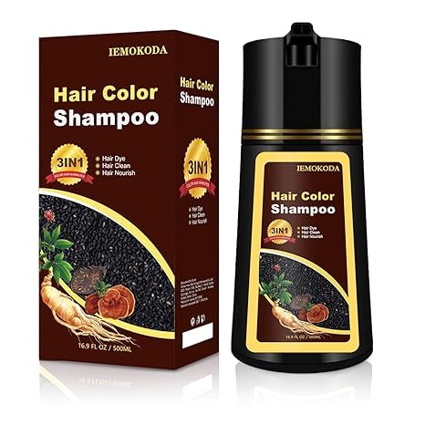 Cherry Brown Hair Dye Shampoo 16.9 fl oz - Semi-Permanent Hair Color
