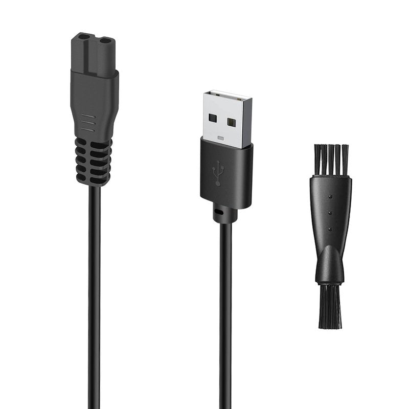 wotdmu USB Charging Cord for CEENWES Dog Clippers CWS-020 Model, 5V Charger Cable for Dog Clippers Charging, Replacement Charger Cable Line for Pet Hair Trimmer,3.3ft, 1 Cleaning Brush