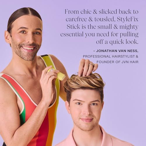 JVN StyleFix Hair Wax Styling Stick - 0.6 oz Flyaway Tamer