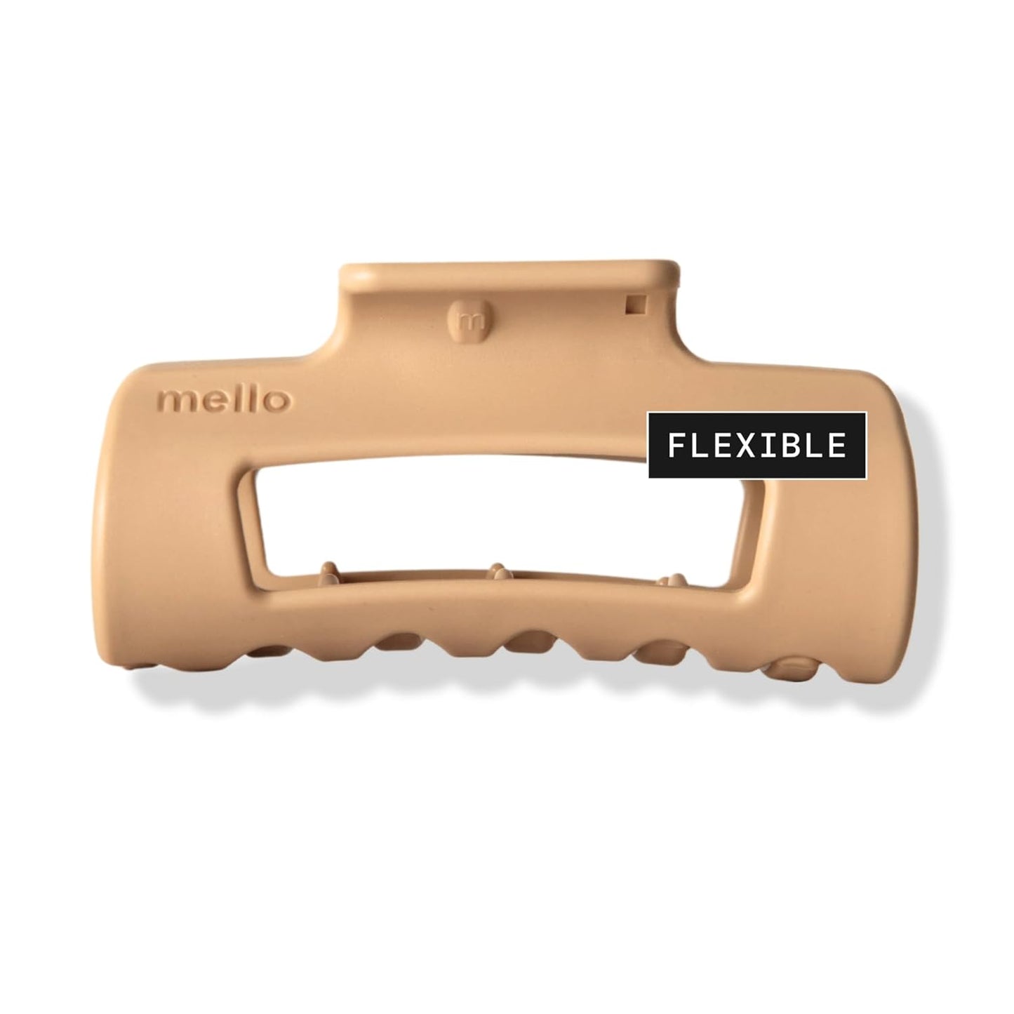 Small Hair Clip - Flexible Comfort Hair Claw for Women | Strong Hold for Thick & Thin Hair, Matte Non-Slip Finish (Blue)