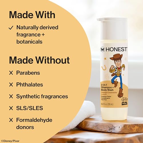 The Honest Company 2-in-1 Shampoo & Body Wash - Orange Creamsicle