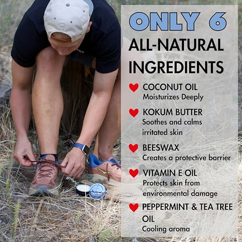 Squirrel's Nut Butter Happie Toes Foot Salve - Blister Prevention & Repair
