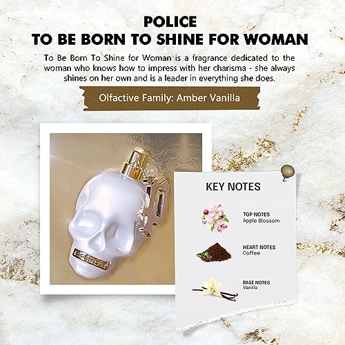 Police To Be Born To Shine EDP for Women - 1.35 oz Floral Fragrance