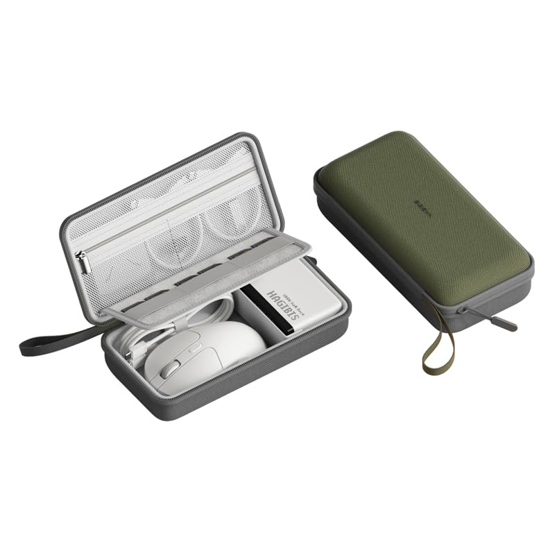 Hagibis Electronics Travel Organizer Case, Waterproof Hard Tech Pouch