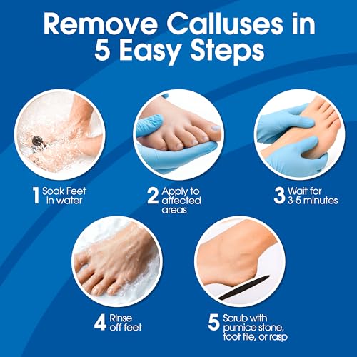 DeEnti Unscented Foot Callus Remover Gel - 16oz Extra Strength