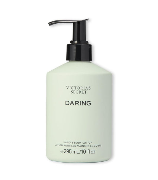 Victoria's Secret Daring Fragrance Body Lotion, Notes of Bright Bergamot, Warm Oakmoss and Bold Amber (10 oz)