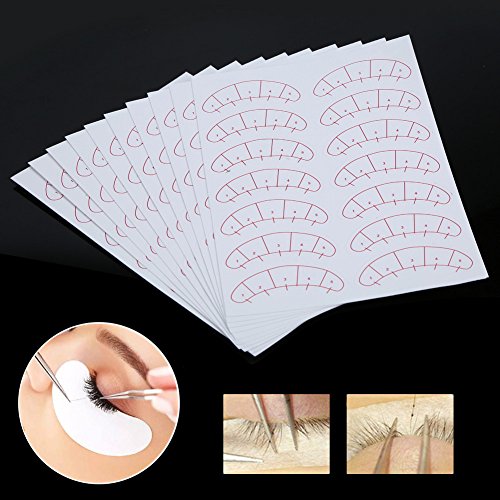 BEMLP 140 Pcs Eye Under Eye Patches for Eyelash Extension & Makeup