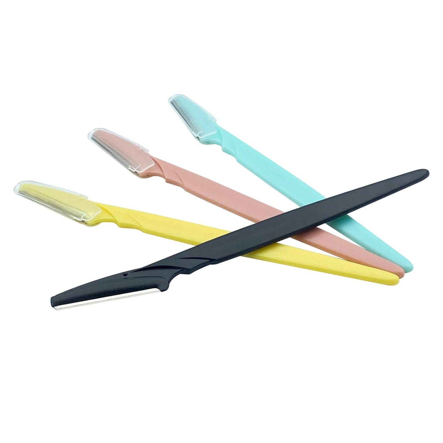 Eyebrow Razor for Women - 4 Pcs Dermaplane Facial Hair Trimmer | Multipurpose Shaper