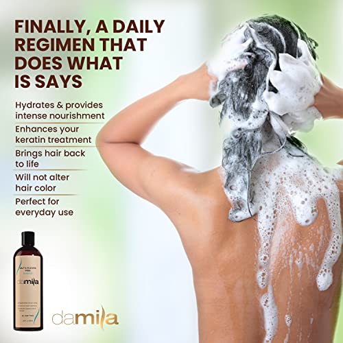 Damila Salt & Sulfate Free Shampoo for Keratin and Color Treated Hair