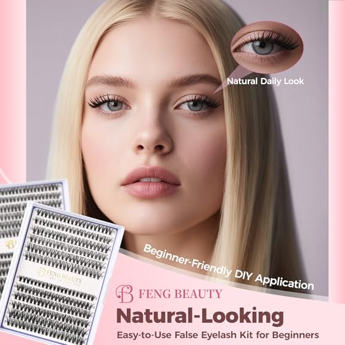 Eyelash Clusters Kit 30D 40D Black - 240PCS Mixed Lengths 10-16mm
