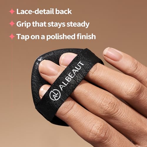 Albeaut 3PCS Foundation Puff Set - 2 Large & 1 Mini Teardrop