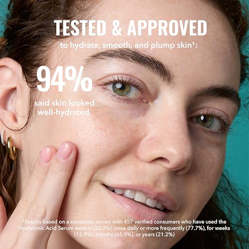Good Molecules Hyaluronic Acid Serum - Hydrating Face Serum, 2.5 fl oz