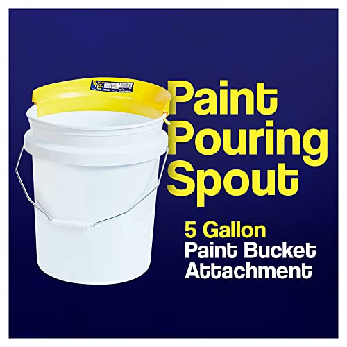 FoamPRO 135 No-Drip Paint Pouring Spout for 5 Gallon Buckets