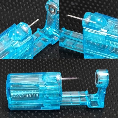 Orglace Disposable Ear Piercing Kit 101#-2mm Self-Piercing Gun with Earrings