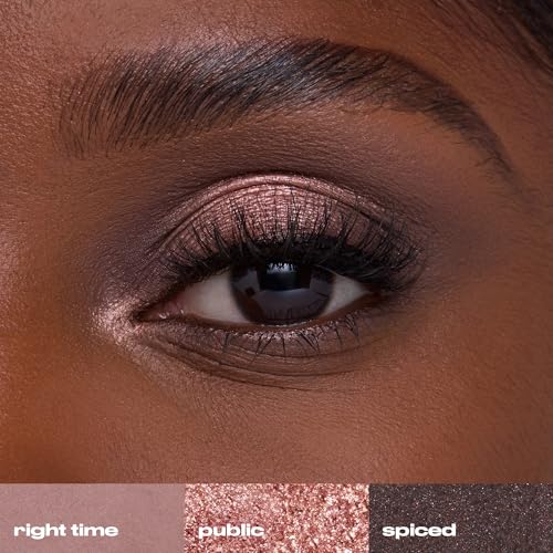 URBAN DECAY Naked 3 Mini Eyeshadow Palette - 6 Soft Pink Shadows, Multi-Use Matte & Shimmer Finishes, Ultra-Blendable, Long-lasting Up to 12HR Wear, Rosy Neutral Shades, Travel Makeup with Mirror