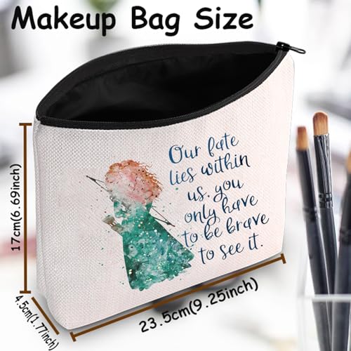TSOTMO Merida Makeup Bag - Brave Destiny Cosmetic Pouch