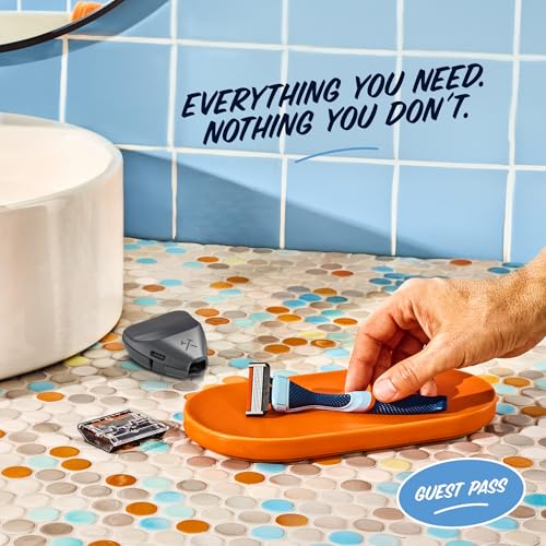 Dollar Shave Club Guest Pass 6-Blade Razor Starter Set with Handle